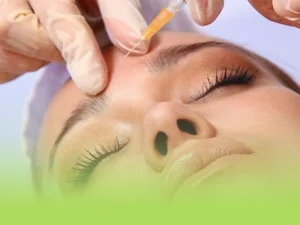 تزریق چربی به پیشانی